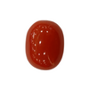 NaturalRed Coral | Certified| Oval CutGemstone Summary No. IGCDKBAJ44894 image 1