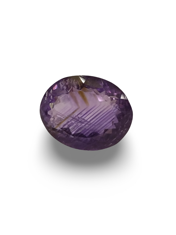 Natural Amethyst | Oval| Lab Certified No. IGCDKBAJ45596 image 0