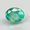Natural green Emerald (Panna) oval mixed cut loose gemstone, report no. 7876D31506