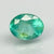 Natural green Emerald (Panna) oval mixed cut loose gemstone, report no. 7876D31506