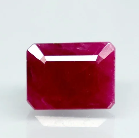 Natural Purplish Red Ruby | Certified Unheated | Octagon Mixed Cut Report No. 9581D38653 image 0