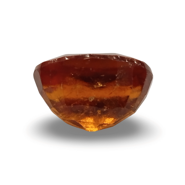 Natural Hessonite Garnet | Oval Cut | Orangish Brown Certificate No.: IGCDKBAJ44632 image 1
