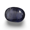 Natural Iolite (Kaka Neeli) oval mixed cut loose gemstone, IGC certified IGCDKBAJ42083