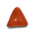Natural Italian Red Coral | Certified Triangular Cabochon Moonga | Untreated Gemstone IGCDKBAJ42460 image 0