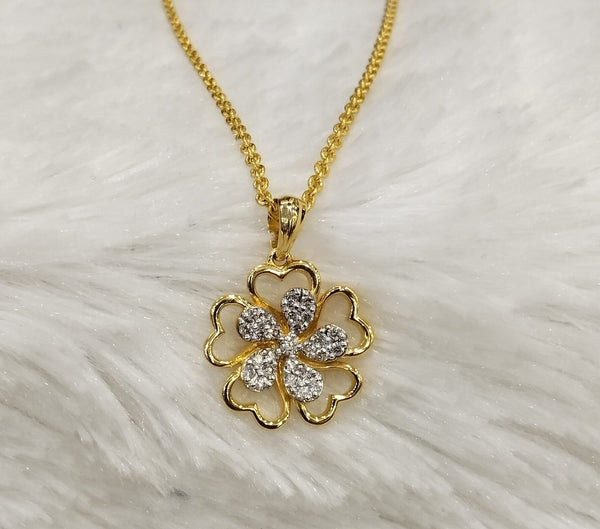 Kisna Diamond Pendant in 14K Gold – 0.21 Carat image 0