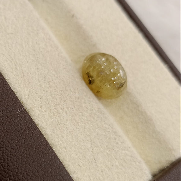 Natural Cat’s Eye: The Stone of Ketu for Protection and Spiritual Growth Summary No IGCDKBAJ44737 image 1