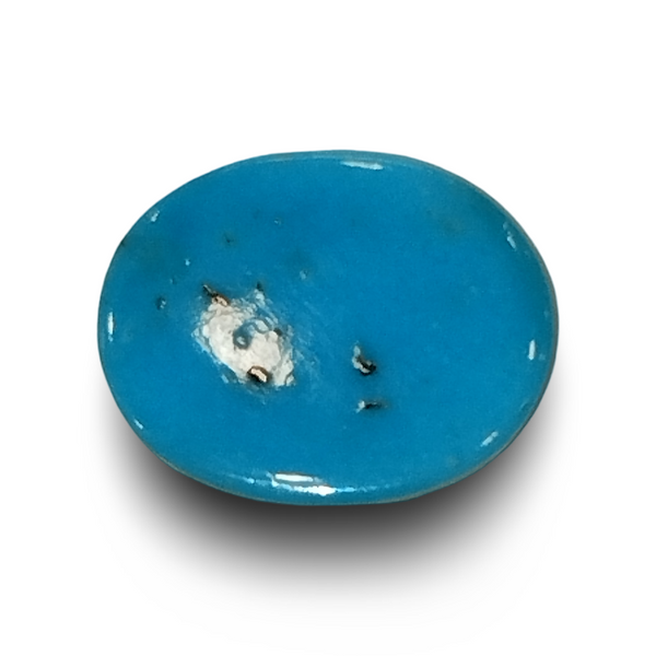 Natural Turquoise | Certified | Oval Cabochon | Sea BlueCertificate No.: IGCDKBAJ44696 image 0
