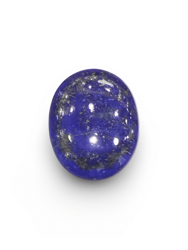 Natural Lapis Lazuli | Certified Oval Cut | Deep Blue with Natural Inclusions Certificate No.: IGCDKBAJ47476 image 0