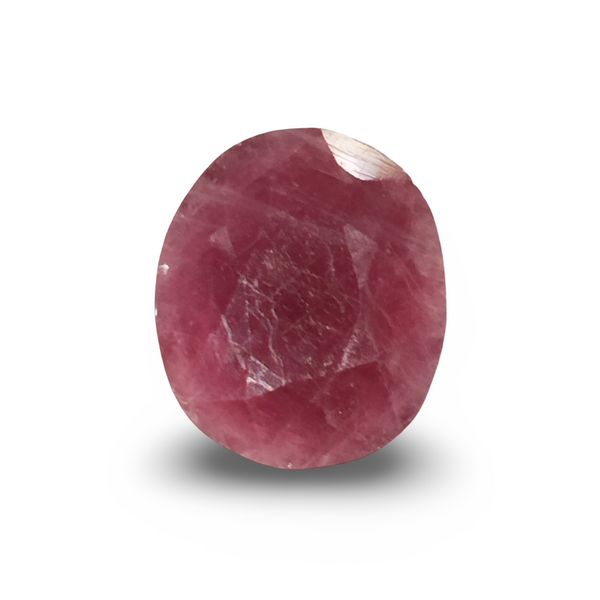 Natural Ruby | Oval Cut | Rich Red Color | IGC Certified No.: IGCDKBAJ44835 image 1