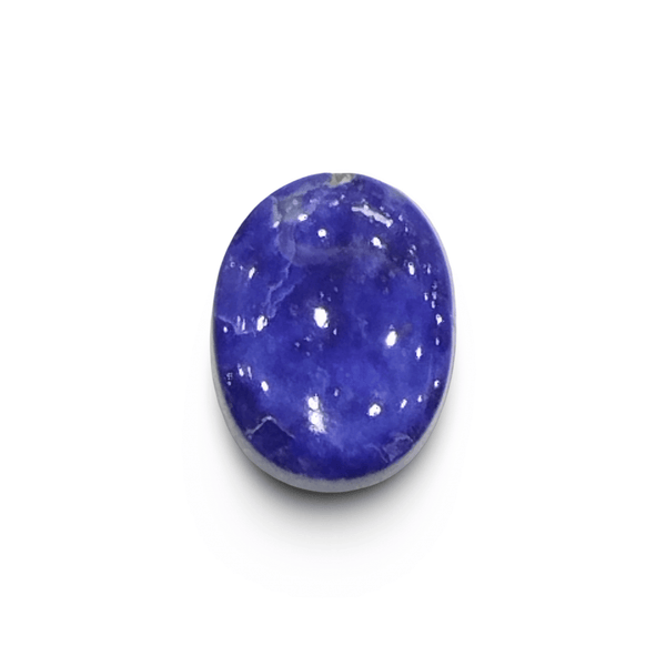 Natural Lapis Lazuli oval cabochon loose gemstone, IGC certified IGCDKBAJ42535