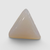 Natural White Opal 9.94 ratti triangle cabochon loose gemstone, IGC certified IGCDKBAJ42921