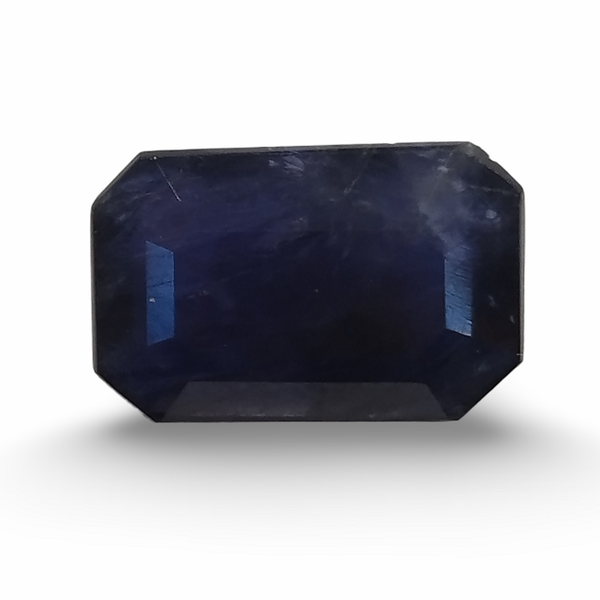 Natural Iolite (Kaka Neeli) rectangle cut loose gemstone, IGC certified IGCDKBAJ44625