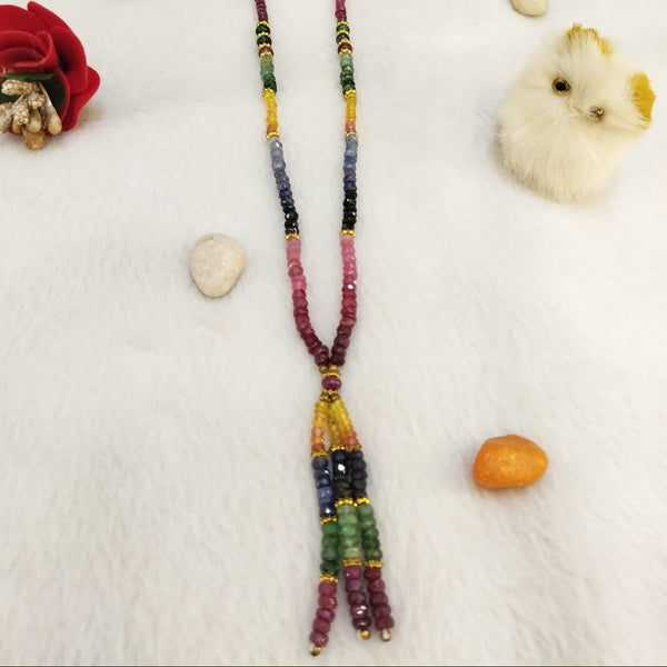 Single Line Rainbow Necklaces: A Vibrant Expression of Style and Joy image 2