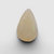 Natural White Opal 3.22 ratti pear cabochon loose gemstone, IGC certified IGCDKBAJ42887