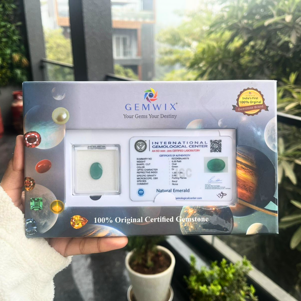 Natural Emerald - Gemwix By Tushar Gems