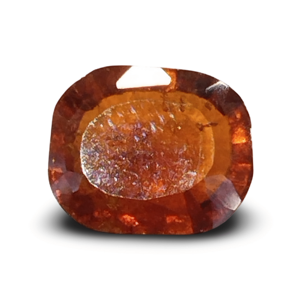 Natural Hessonite (Gomed) oval cut loose gemstone, IGC certified IGCDKBAJ48328