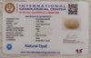 Natural White Opal 5.33 Ratti| Oval Cabochone | Certified No. IGCDKBAJ43005 image 2