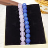 Pink quartz and blue bead bracelet for family harmony – Tushar Gems