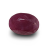 Natural red Ruby (Manik) oval mixed cut loose gemstone, IGC certified IGCDKBAJ41389