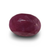 Natural red Ruby (Manik) oval mixed cut loose gemstone, IGC certified IGCDKBAJ41389