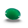 Natural Green Onyx oval mixed cut loose gemstone, SRT certified SRGTL30612