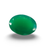 Natural Green Onyx oval mixed cut loose gemstone, SRT certified SRGTL30612