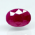 Natural unheated purplish red Ruby (Manik) oval mixed cut loose gemstone, report no. 9581D38681