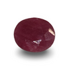 Natural Ruby | Oval Cut Red Gemstone | IGC Certified No.: IGCDKBAJ44824 image 0