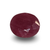 Natural red Ruby (Manik) oval cut loose gemstone, IGC certified IGCDKBAJ44824