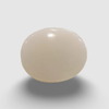 Natural White Opal 5.00 ratti oval cabochon loose gemstone, IGC certified IGCDKBAJ42989