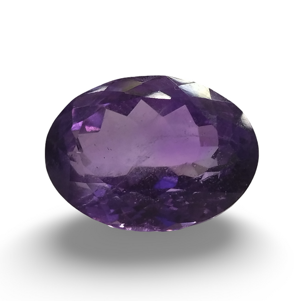 Natural Amethyst | Oval | Lab Certified No. IGCDKBAJ45581 image 0