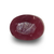 Natural Ruby (Manik) oval cut loose gemstone, IGC certified IGCDKBAJ44838