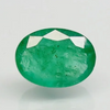 Natural Emerald 6.39 Ratti | Oval Cut | Govt. Lab Certified image 0