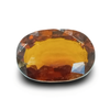 Natural Hessonite (Gomed) oval mixed cut loose gemstone, IGC certified IGCDKBAJ42765