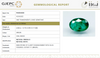 Natural Emerald | Govt. Lab Certified | Oval Mixed Cut | Green 9948D40282 image 1