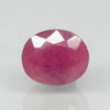 Natural red Ruby (Manik) oval mixed cut loose gemstone, report no. 8891D36287