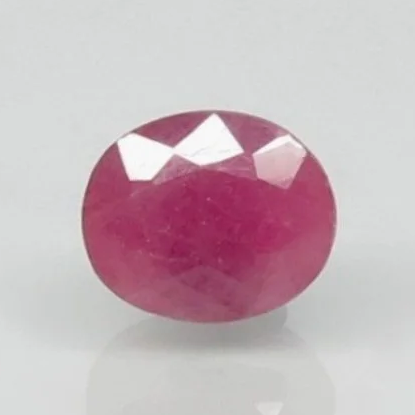 Natural Purplish Red Ruby | Certified Unheated | Oval Mixed Cut | 8891D36287 image 0
