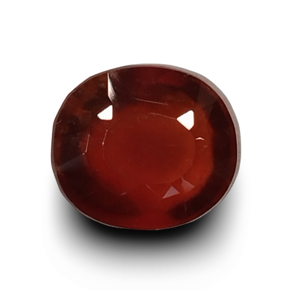 Natural Hessonite (Gomed) cushion mixed cut loose gemstone, IGC certified IGCDKBAJ42792