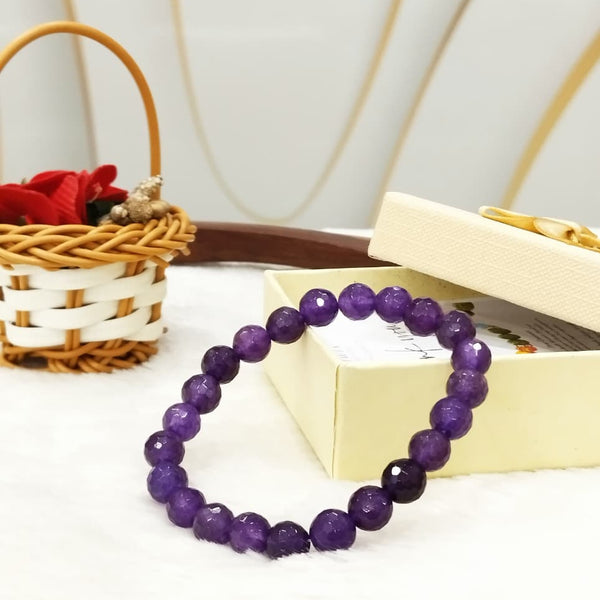 AMETHYST CUTTING BRACELET SPIRITUAL AWARENESS image 2