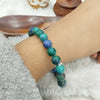 Purple azurite bead bracelet for positivity – Tushar Gems