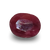 Natural Ruby (Manik) oval cut loose gemstone, IGC certified IGCDKBAJ44842