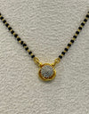 Graceful Diamond Mangalsutra in 14K Gold – 0.15 Carat image 0