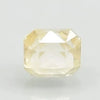 Natural Yellow Sapphire (Pukhraj) cushion mixed cut loose gemstone, report no. 6607D25524