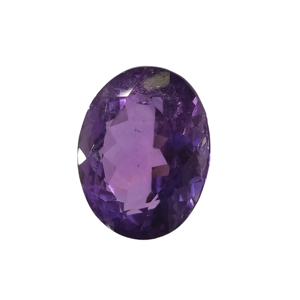 Natural Amethyst | Oval | Lab Certified No. IGCDKBAJ45594 image 1