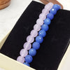 PINK QUARTZ & BLUE BRACELET FAMILY LIFE image 1