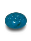 Natural Turquoise | Oval Cabochon | Sea Blue | Matrix Background | Certified No.: IGCDKBAJ41414 image 1