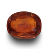 Natural Hessonite (Gomed) oval cut loose gemstone, IGC certified IGCDKBAJ44634