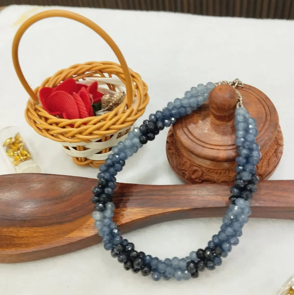 Blue Premium Semi Shaded Sapphire Bracelet For Men & Women image 1