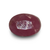 Natural Ruby (Manik) oval cut loose gemstone, IGC certified IGCDKBAJ44814