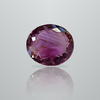 Natural Amethyst (Jamunia) oval mixed cut loose gemstone, IGC certified IGCDKBAJ42138